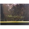 Image 2 : LIMITED EDITION STEPHEN HOLLAND PAINTING - SIGNED TIGER WOODS