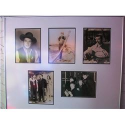 LEGENDS FRAMED PHOTOS - RONALD REGAN, JAMES DEAN, CLARK GABLE, HONEYMOONERS, THE BEATLES, I LOVE LUC