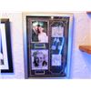 Image 1 : FRAMED PHOTO - MARILYN MONROE MARRIAGE CERTIFICATE AND FIRST CONTRACT