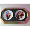 Image 1 : 2 FRAMED COLLECTOR PLATES - MARILYN MONROE