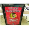 Image 1 : CHAMPIONSHIP LARGE FRAMED BANNER - CHICAGO BLACKHAWKS