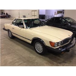 1983 MERCEDES BENZ 380 SL CONVERTIBLE