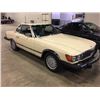 Image 1 : 1983 MERCEDES BENZ 380 SL CONVERTIBLE