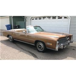 NO RESERVE! 1976 CADILLAC ELDORADO CONVERTIBLE 74000 ORIGINAL MILES