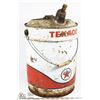 Image 1 : COLLECTIBLE TEXACO 5 GALLON OIL PAIL