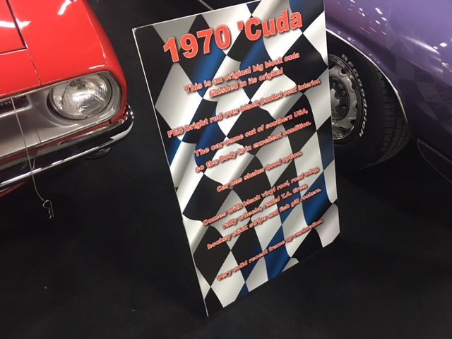 1970 PLYMOUTH CUDA SHAKER HOOD 383 BIG BLOCK - EG Auctions
