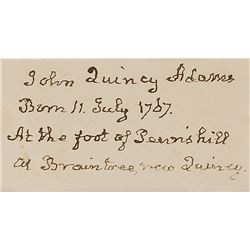 John Quincy Adams