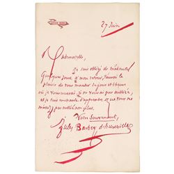 Jules Amedee Barbey d’Aurevilly