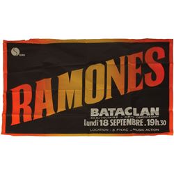 Ramones 1978 Bataclan Poster