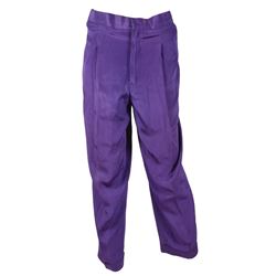 Prince's Personally-Owned and -Worn Pair of Purple Pants