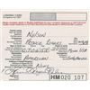 Image 1 : Prince Signed UK Customs Card