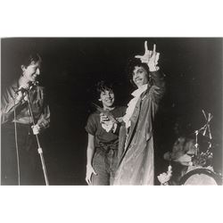 Prince 1984 Gallaudet University Pair of Original Vintage Photographs