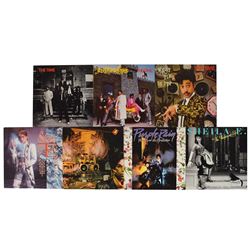 Prince Group of (7) Albums and Tourbook