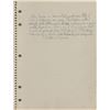 Image 11 : Prince's 'Under the Cherry Moon' Handwritten Script Notebook