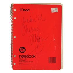 Prince's 'Under the Cherry Moon' Handwritten Script Notebook