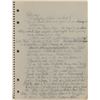 Image 5 : Prince's 'Under the Cherry Moon' Handwritten Script Notebook