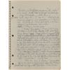 Image 7 : Prince's 'Under the Cherry Moon' Handwritten Script Notebook