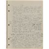 Image 8 : Prince's 'Under the Cherry Moon' Handwritten Script Notebook