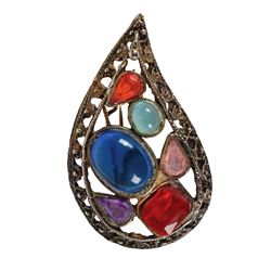 Prince's Personally-Owned and -Worn Paisley Broach