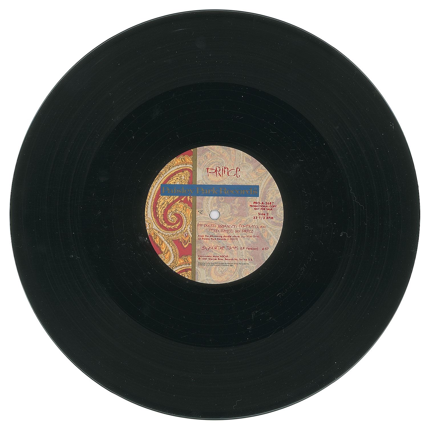 Prince 'Sign o' the Times' Promotional