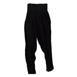 Prince Custom-Made Black Silk Pants