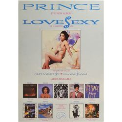 Prince Lovesexy Large Promo Poster