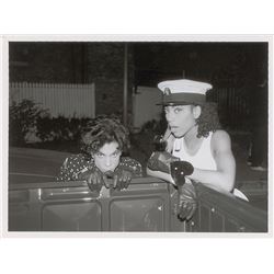 Prince and Cat Glover 1988 Lovesexy-Era Original Vintage Photograph