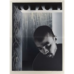 'Grey is My Nationality' Screenprint Diptych. Art Made for Glam Slam Night Club.