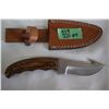 Image 1 : 4" Hunting Knife w/Gut Hook, Stainless Blade & Composite Handle