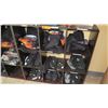 Image 1 : Brown Wooden Shelving Unit (merchandise not included)