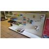 Image 1 : Peg Board Merchadise Display Board w/Shelving (merchandise not included)