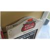 Image 2 : Qty 2 Wooden A-Frame Promotional Chalkboard Menu Boards (Pabst, Stella Artois)