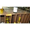 Image 2 : Wine/Liquor Bottle Merchandise Rack, 48" W, 14" Depth, 56.5" Ht