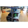 Image 2 : Gray Gondola Metal Shelving, Adjustable Ht, Back to Back - 4 Shelves on Each Side