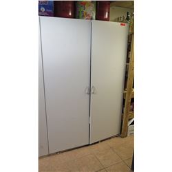 Tall White Cabinet (contents of cabinet not included)