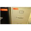 Image 2 : Qty 2 Tall Metal Filing Cabinets, 4-Drawer, Vertical