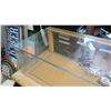 Image 2 : Glass Display Case on Wooden Base w/Drawers