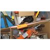 Image 2 : Large Lot of Misc. Hand Tools, Caulking Guns, Supplies, Cables, Extension Cords, etc.