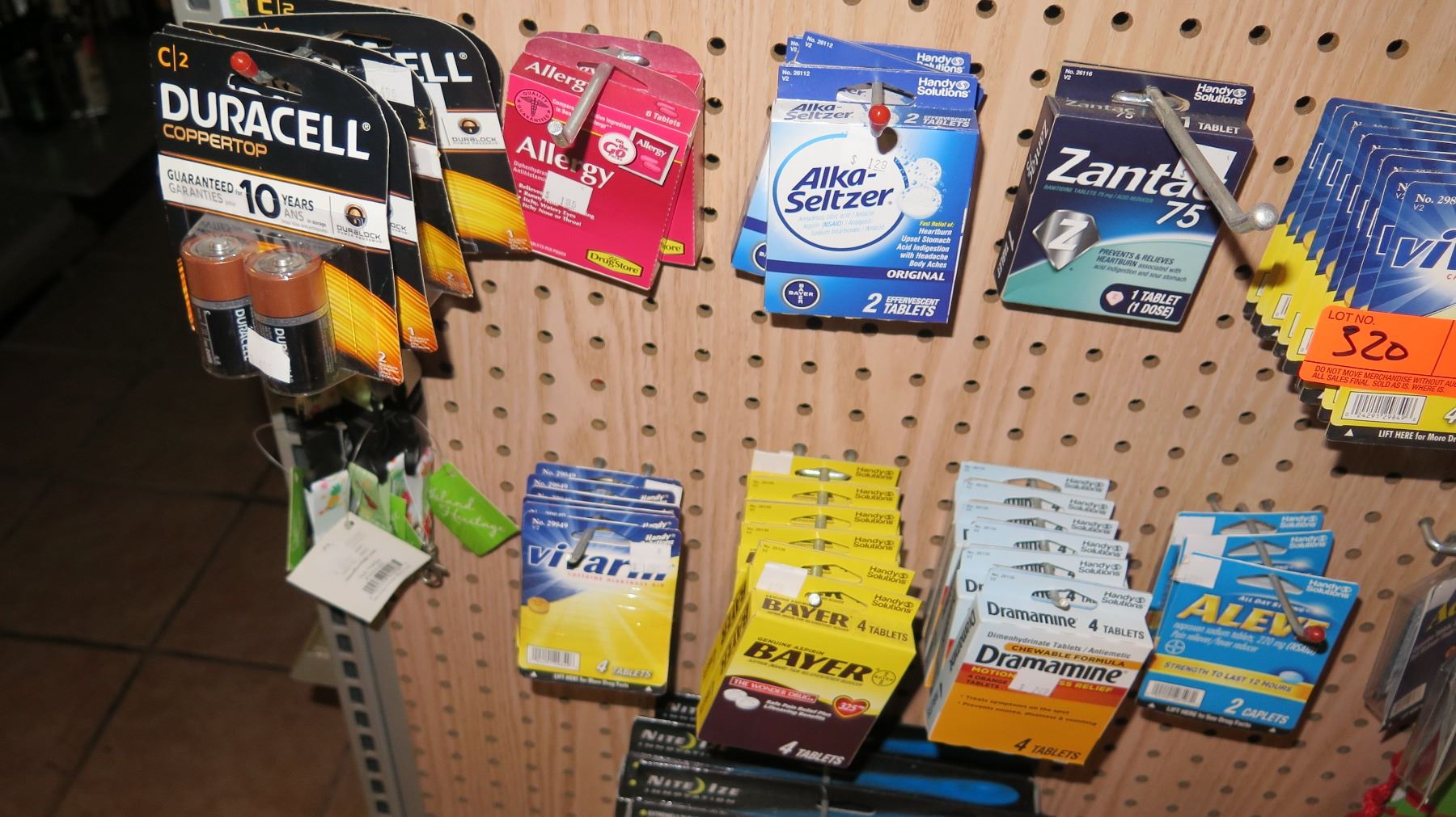 Retail Mdse: Misc OTC Pain Relievers Batteries etc (not including Retail Mdse: Misc OTC Pain Relievers Batteries etc (not including