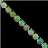 Image 2 : NATURAL AAA RAINBOW WHITE OPAL Bracelet