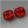 Image 1 : Natural Red Spinel Pair 7 x 5.5 MM - Untreated