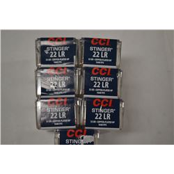 350 ROUNDS CCI STINGER 22LR 32 GRAIN