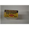 Image 1 : 42 ROUNDS DOMINION .32 AUTO 71 GRAIN FMJ