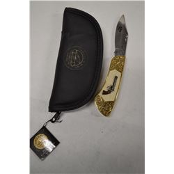 FRANKLIN MINT COLLECTOR COLT 1955 PYTHON .357 MAG KNIFE