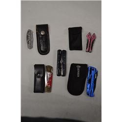 5 POCKET KNIVES