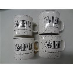 4 HENERY MUGS