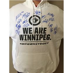 WINNIPEG JETS WHITE OUT HOODY