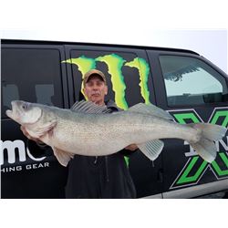2 day Manitoba Walleye Hunt with Todd Longley and his Ice Ridge Reaper for 4 .