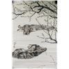 Image 1 : Fang Chuxiong b.1950 Chinese Watercolour Buffaloes