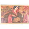 Image 2 : A. Perotti Oil on Canvas Orientalist Geisha